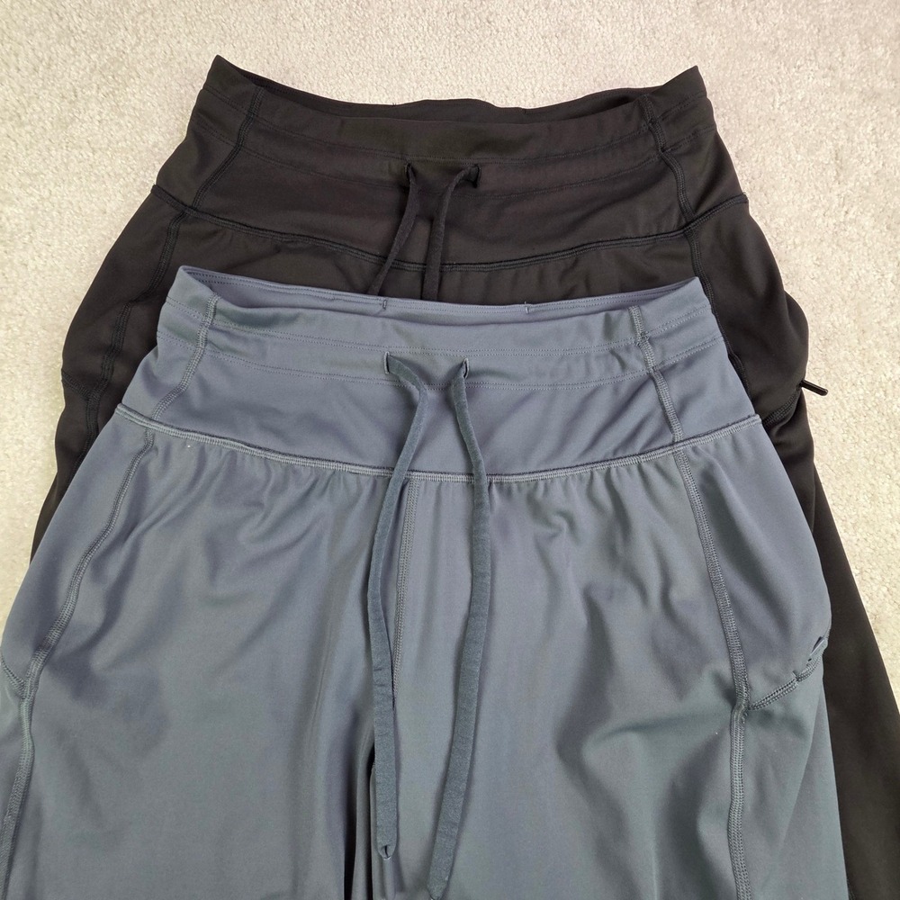 Athleta Ultimate Crop Pants Lot Women S Wide Leg Drawstring Athletic Yoga 2 Pack